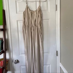 Dizzy Lizzy Striped Jumpsuit